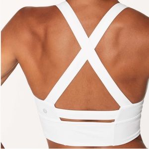 Lululemon Athletica White Sports Bra